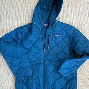 Patagonia Blue Quilted Jacket